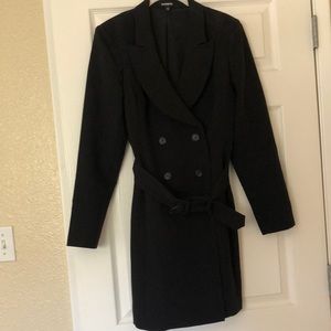 Express Blazer Dress Size M Black New without tags